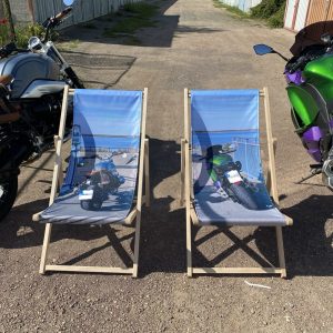 Liegestuhl bedrucken