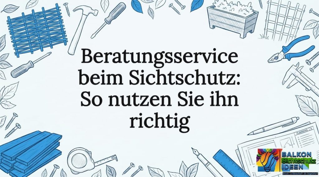 Individuell gestaltete, handgezeichnete Titelgrafik als Blickfang für Ihren Sichtschutz-Artikel