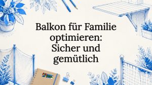 Balkon Sichtschutz Ideen - đ»- Lassen Sie sich inspirieren! 22 Stimmungsvolles Titelbild mit liebevoll gestalteten Balkondetails â ideal fĂŒr Familien