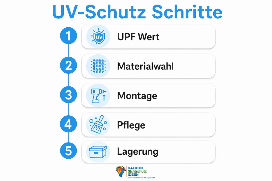 UV-Schutz auf Terrasse: Einfach erklärt für Eigentümer 5 Grafik: So schützen Sie sich auf der Terrasse effektiv vor UV-Strahlen