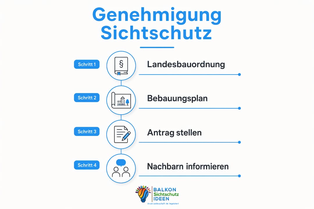 Genehmigungspflicht beim Sichtschutz: Was Sie 2026 wissen müssen 4 Schritt-für-Schritt-Anleitung: So bekommen Sie eine Genehmigung für Ihren Sichtschutz