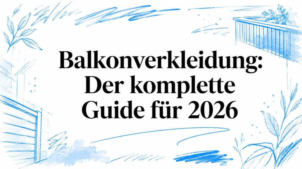 balcony cladding guide