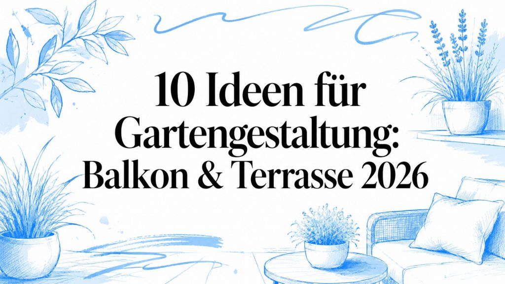 10 Ideen für Gartengestaltung: Balkon & Terrasse 2026 2 garden design ideas outdoor decor