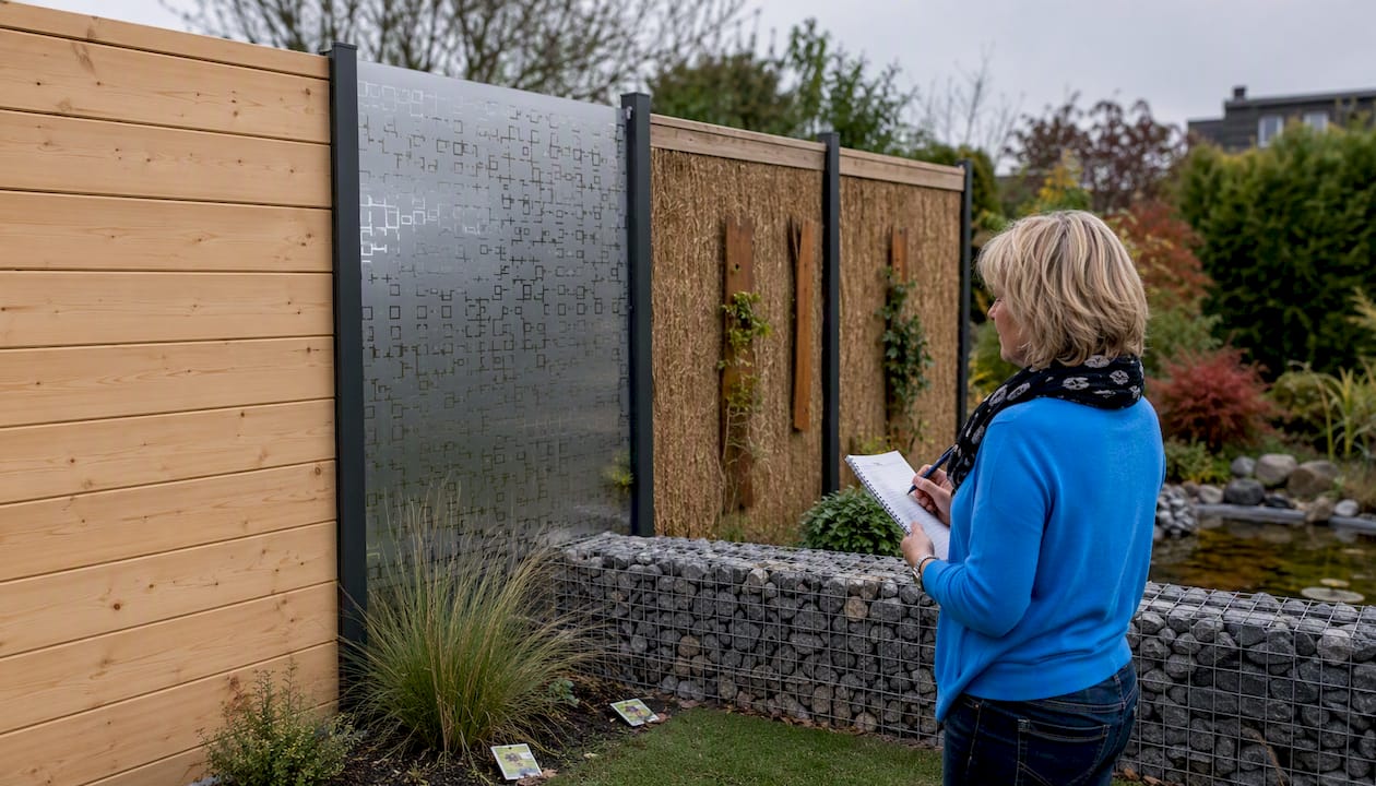 Gartentrennwand: Funktion, Materialien und Praxistipps 7 Vielfältige Materialien für Gartenabgrenzungen in zeitgemäß gestalteten Außenbereichen