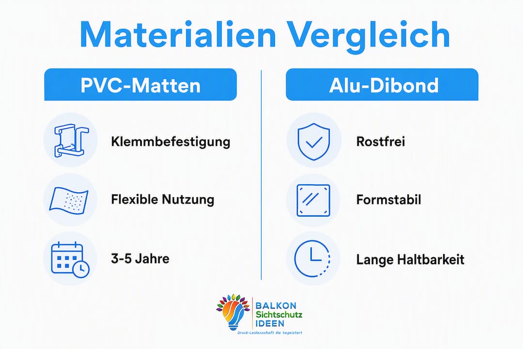Funktion von Outdoor-Kunstdruck: Wetterfester Balkon-Sichtschutz 7 Übersicht: Die besten Materialien für Sichtschutz auf dem Balkon im Vergleich