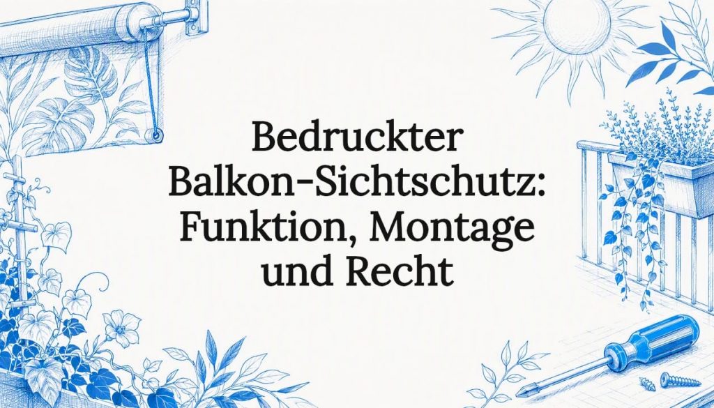 Stimmungsvolles Titelbild mit dekorativer Illustration