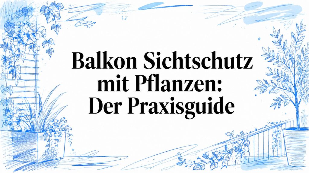 Balkon Sichtschutz mit Pflanzen: Der Praxisguide 2 balcony privacy with plants balcony design