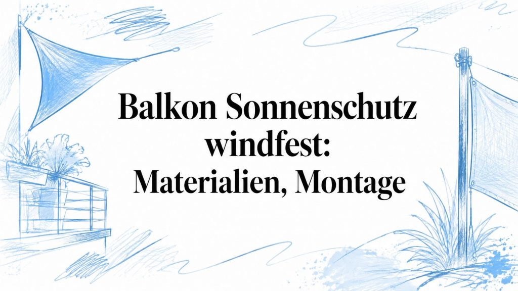 balcony sun protection windproof awning sketch