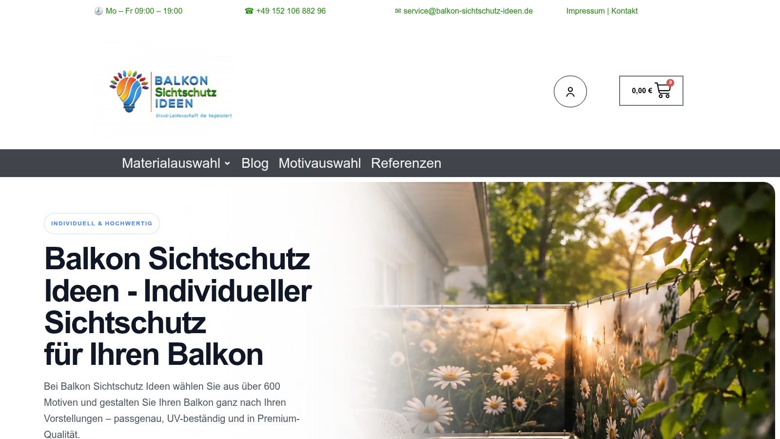 Sichtschutz Terrasse selber bauen: Anleitung in 5 Schritten 4 Screenshot from https://www.balkon-sichtschutz-ideen.de