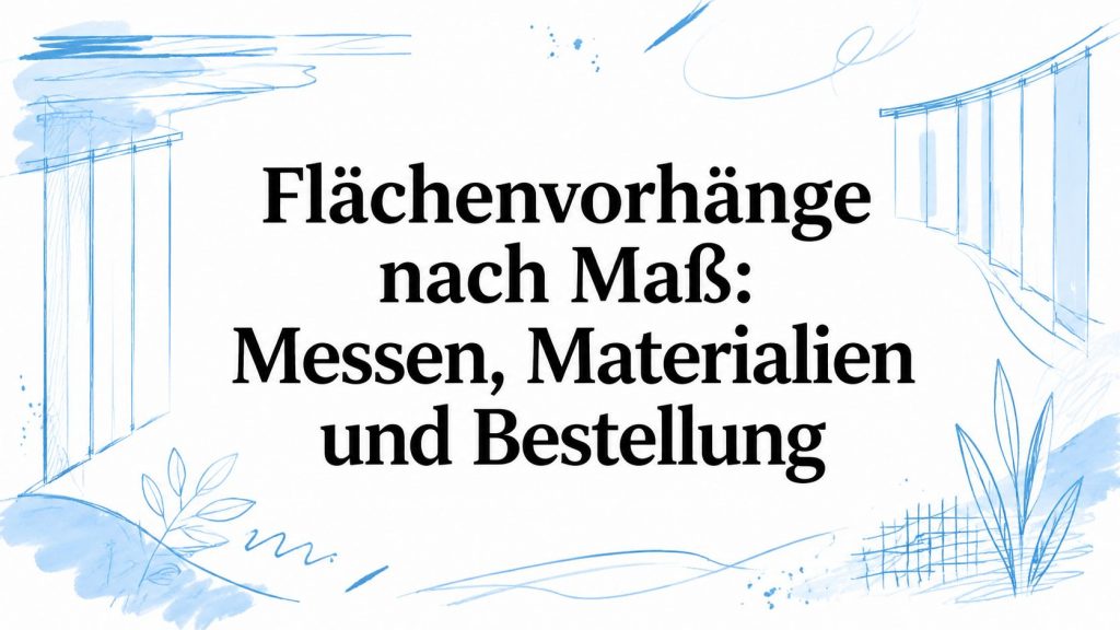 Flächenvorhänge nach Maß: Messen, Materialien und Bestellung 2 panel curtains custom made panel curtains design