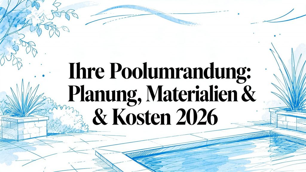 Ihre pool umrandung: Planung, Materialien & Kosten 2026 2 pool surrounding pool design