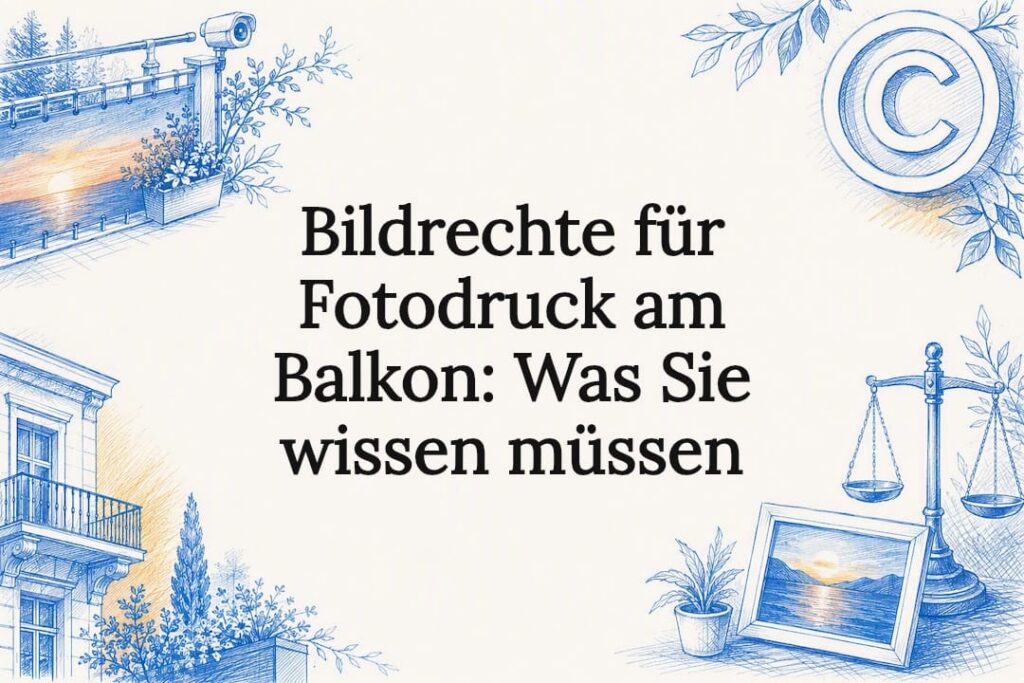 Bildrechte für Fotodruck am Balkon: Was Sie wissen müssen 2 Illustrierte Titelseite für Bildrechte am Balkon
